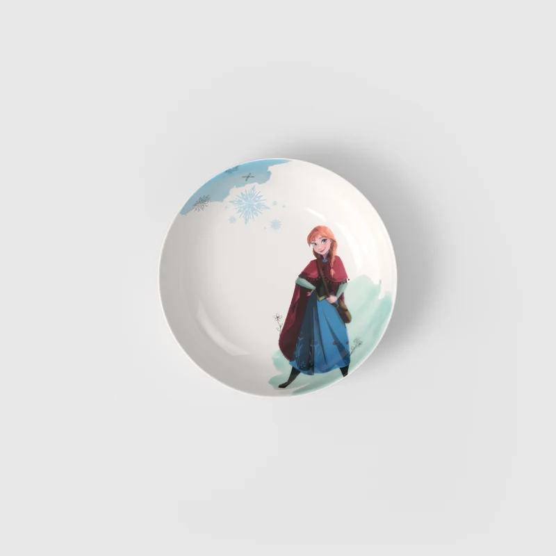 Disney Frozen Piatto fondo per bambini 19 cm in porcellana