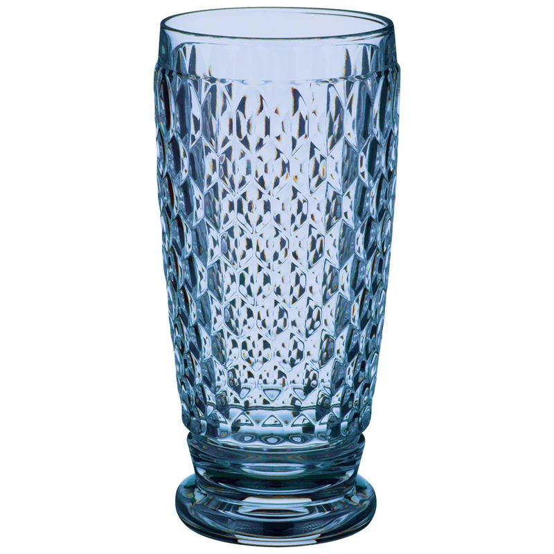 BOSTON Bicchiere da long drink - Blu, 300 ml, cristallo
