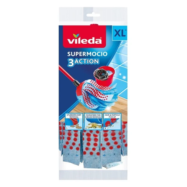Vileda Supermocio 3 Action Mop Refill