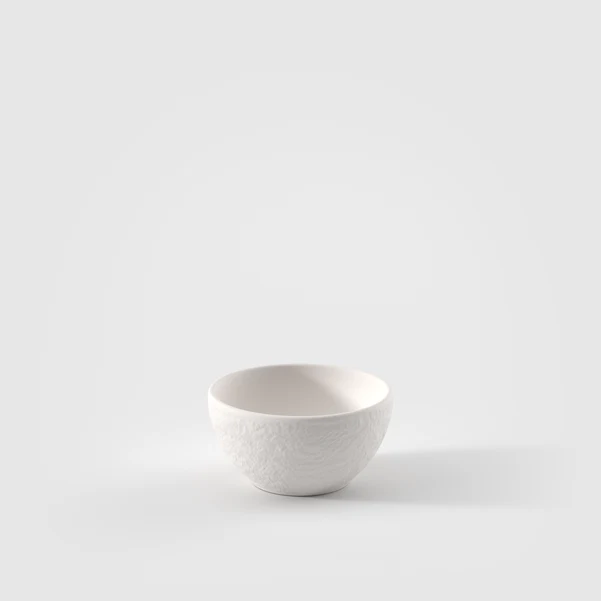 MANUFACTURE Ciotolina portasalse 60 Ml - Bianca, Premium Porcelain