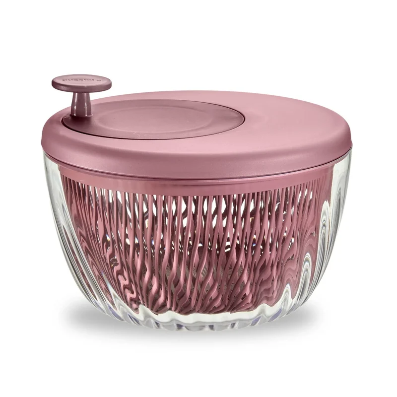 SPIN&STORE - CENTRIFUGA INSALATA CON COPERCHIO - 26 CM Mauve