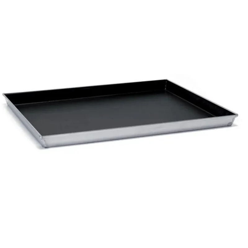 Teglia rettangolare angoli svasati saldati - 40x30 cm