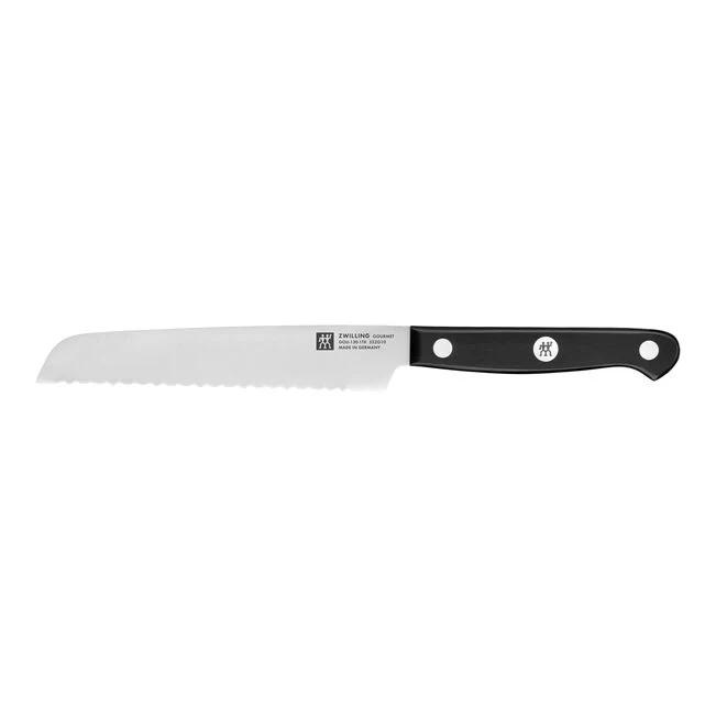 GOURMET Coltello universale seghettato - 13 cm