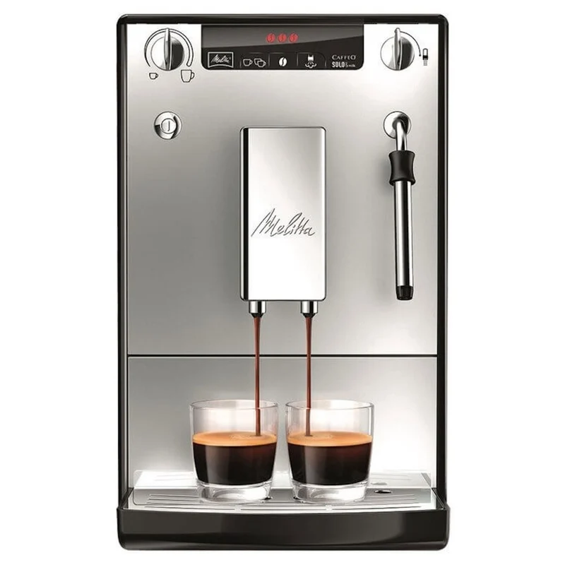 MELITTA SOLO&MILK coffee machine - silver