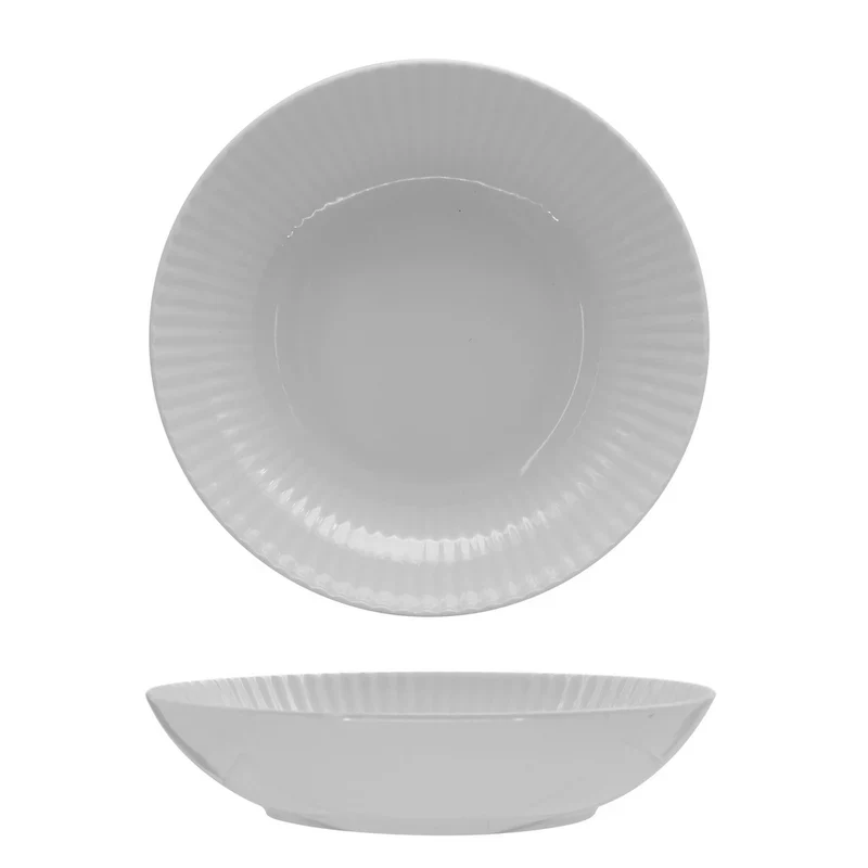 DAISY BIANCO - PIATTO FONDO COUPE CM.22 PORCELLANA