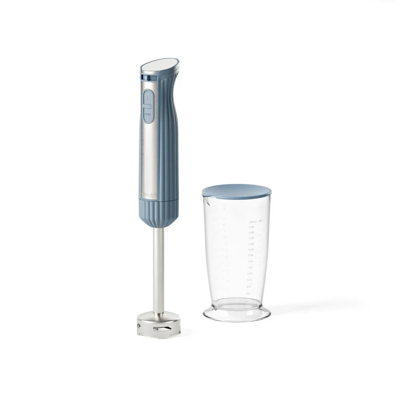 SOUSCHEF FRULLATORE A IMMERSIONE CON BICCHIERE GRADUATO E COPERCHIO - Blue navy