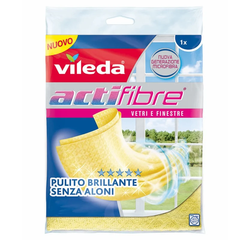 Vileda Panno Actifibre vetri e finestre