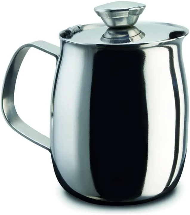 Lattiera 4 Tazze in Acciaio Inox