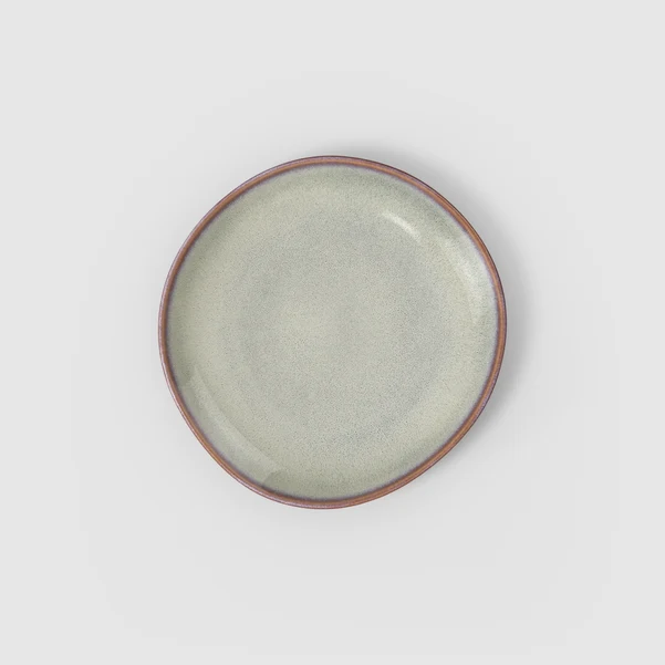 LAVE Piatto da dessert/ colazione - Beige, 23,5 x 23 cm, terracotta