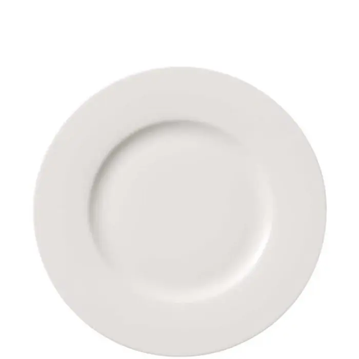 TWIST WHITE Piatto Dessert in Premium Porcelain - Bianco, 22 cm