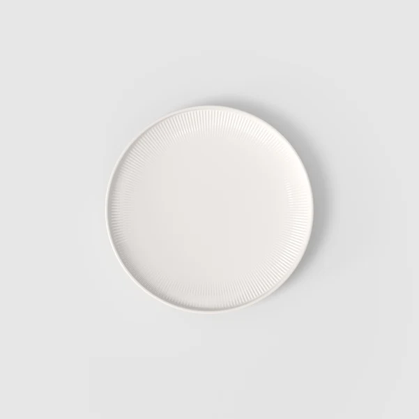 AFINA Piatto da dessert/ colazione - Bianco, Ø22 cm, Premium Porcelain
