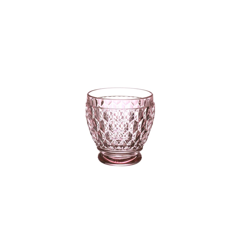 BOSTON Bicchierino da shot 80 ml - Rosa in Vetro
