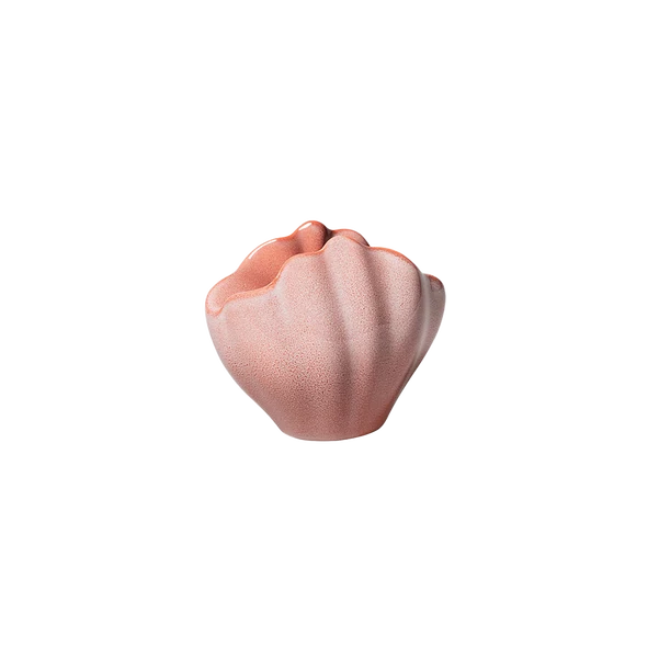 Perlemor Portacandela a bugia - Rosa, 11,2 x 7,9 x 9,3 cm, terracotta
