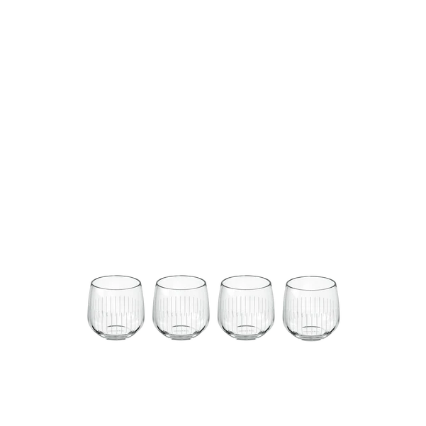 AFINA Bicchierino da shot trasparente - 40 ml, cristallo SET 4 PZ