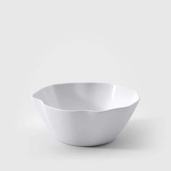 PURA Ciotola per cereali bianca - 390 ml, Premium Bone Porcelain