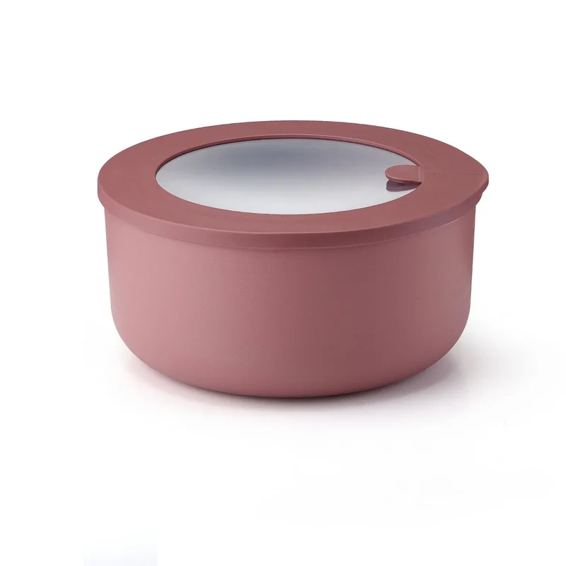 STORE&MORE BIO - CONTENITORE "FOOD STORAGE" - TONDO LARGE Mauve