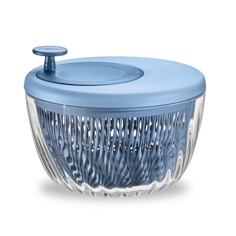 SPIN&STORE - CENTRIFUGA INSALATA CON COPERCHIO - 26 CM Deep air blue