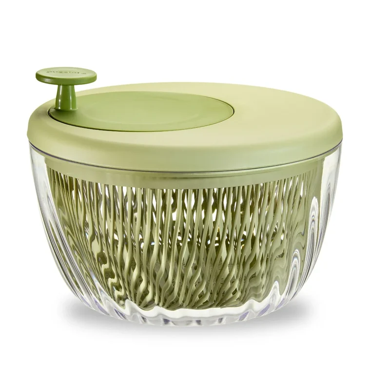 SPIN&STORE - CENTRIFUGA INSALATA CON COPERCHIO - 26 CM Avocado green