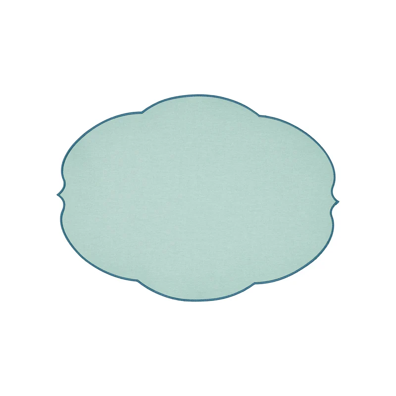 TOVAGLIETTA "FLOWERS" - Dusty blue