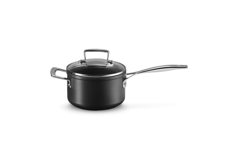Casseruola con maniglia e coperchio vetro in alluminio antiaderente 20CM / 3.8 L