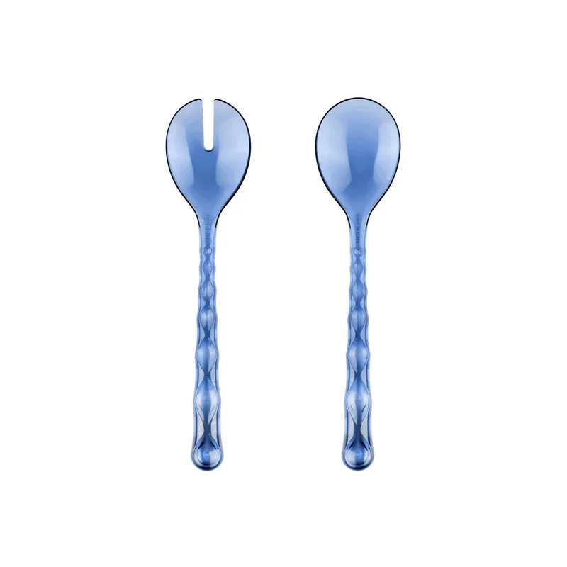 POSATE INSALATA "VANITY" - Denim blue