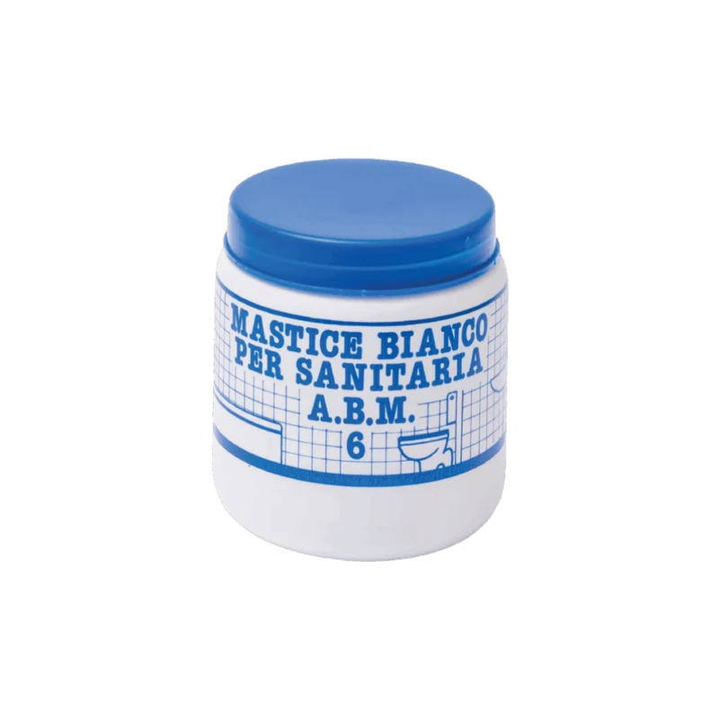 VIKY - Mastice Bianco per Sanitaria A.B.M. - Per Guarnizioni di Tubazioni di Scarico in Genere - 900 gr