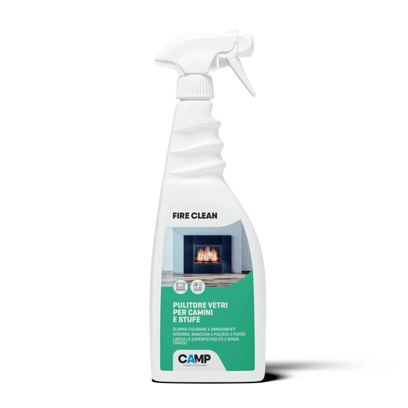 CAMP Fire Clean Sgrassante Decarbonizzante Nero Fumo - 750 ml