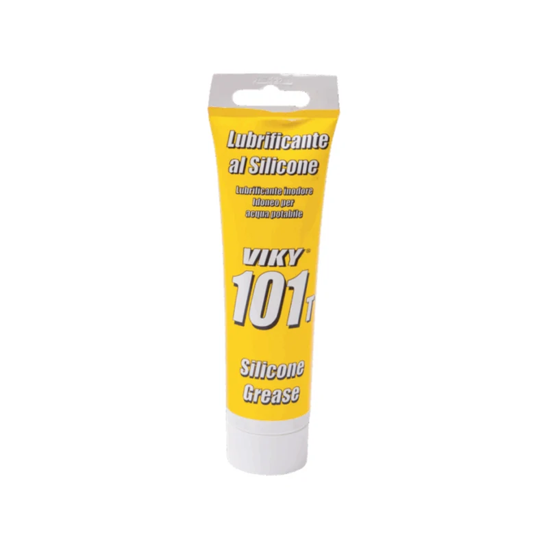 VIKY - Grasso Lubrificante al Silicone 101 - Per Sistemi di Tubazione Plastiche di Acqua Potabile - 75 ml