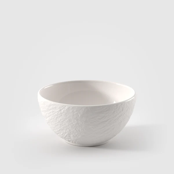 MANUFACTURE Ciotola per cereali - Bianco, Premium Porcelain