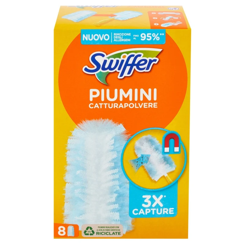 Swiffer Duster Piumino Ricarica 8 Pz