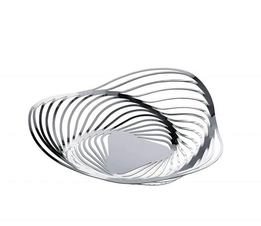 TRINITY Cestino in Acciaio Inox - 26 CM
