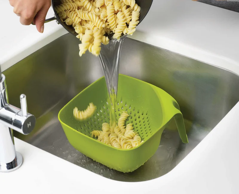 Scolapasta - Verde quadrato