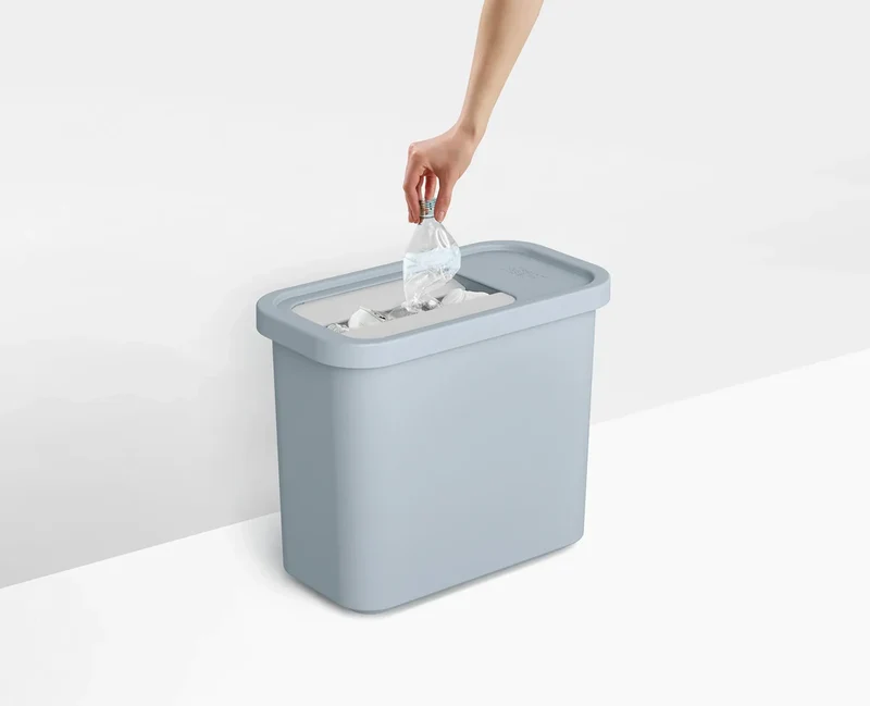 GoRecycle Contenitore per il riciclaggio - 32L azzurro chiaro