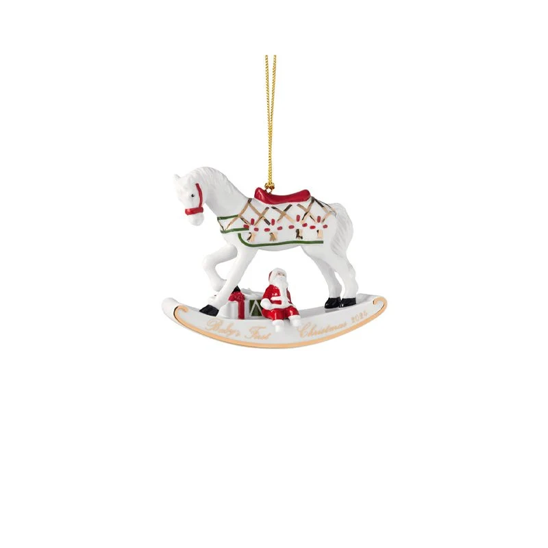 Villeroy & Boch - Christmas Classics, Addobbo Annuale 2024 Cavallo a Dondolo