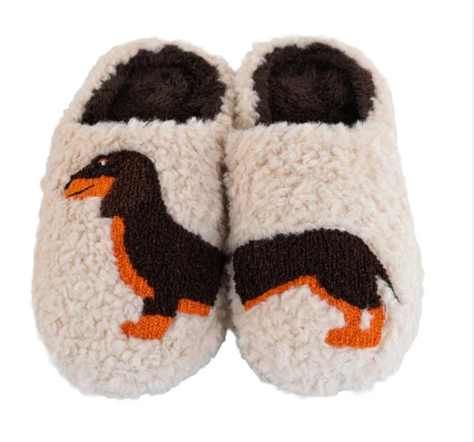 Pantofole morbide / Decoro Bassotto -m/L