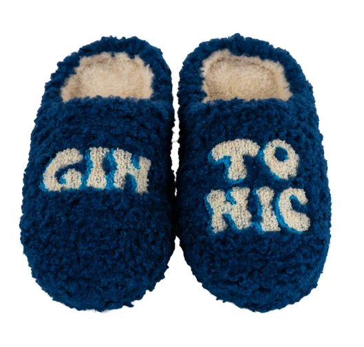 Pantofole morbide / Decoro Gin Tonic -M/L