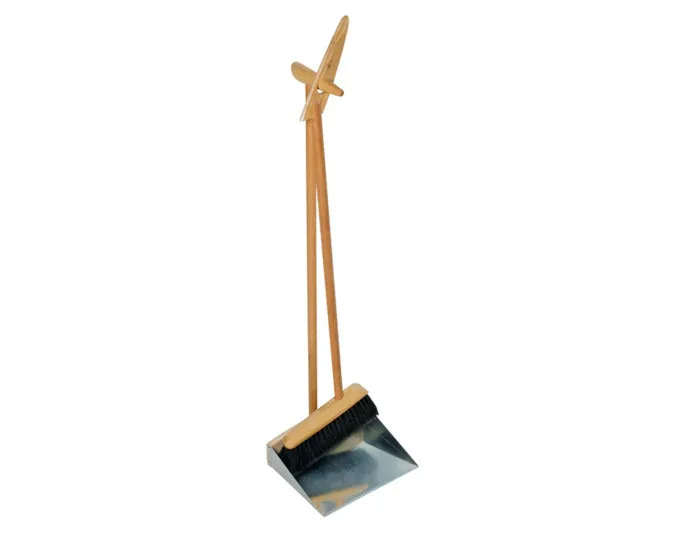 REDECKER Kehrgarnitur Maria Set Buche Inox 90 cm