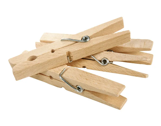 REDECKER Wäscheklammern Buchenholz 20 Stück 9 cm