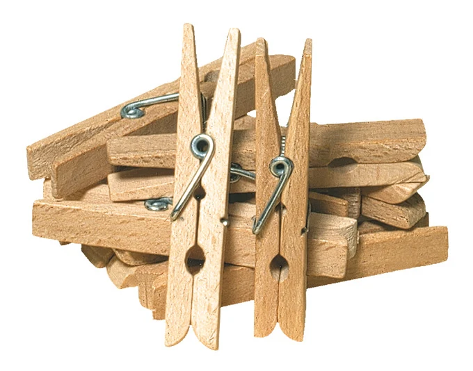 REDECKER Wäscheklammern mini 100 Stück 4.5 cm
