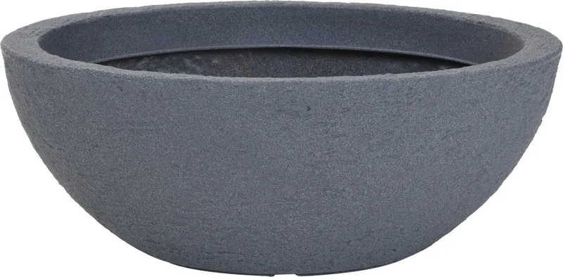 Vaso Fiori Moderno 60X35X22 Cm Grigio