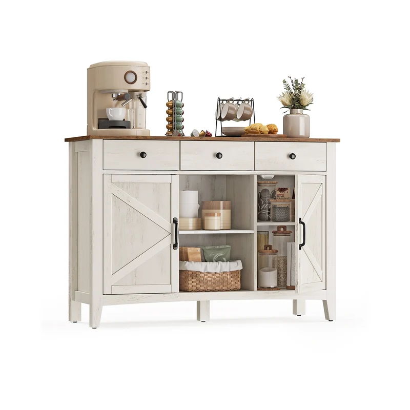 Credenza cucina con cassetti e ante