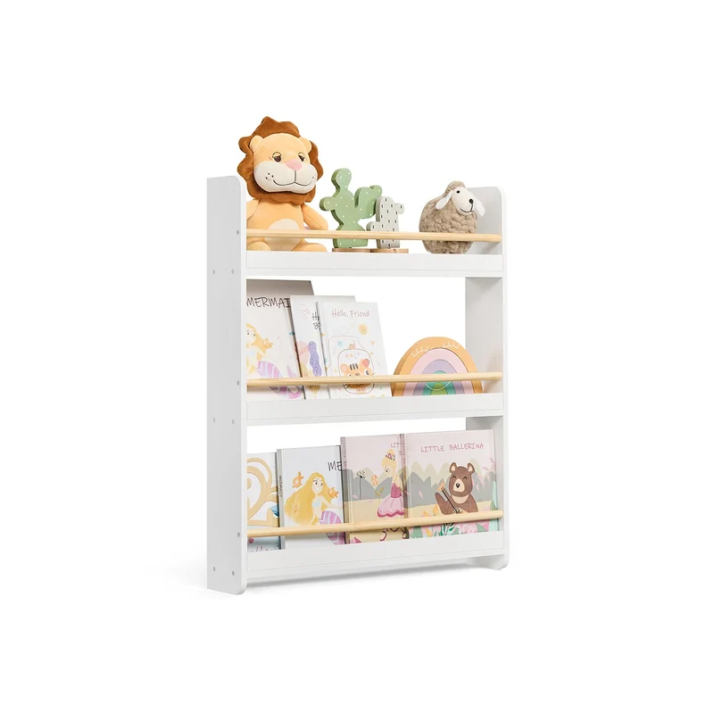 Libreria per bambini a parete multistrato