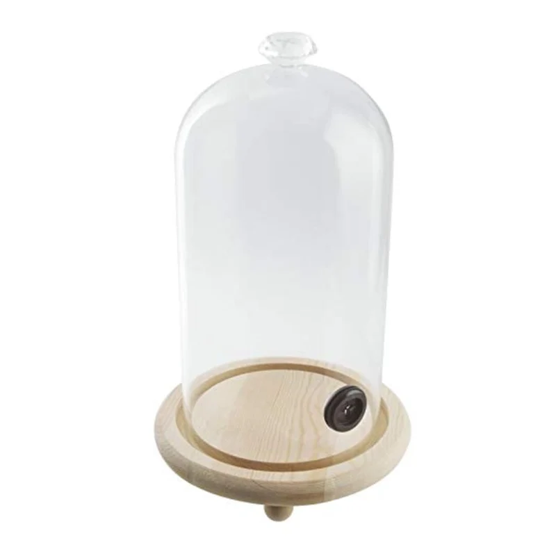 Paderno Cloche Per Affumicatore Vetro Legno