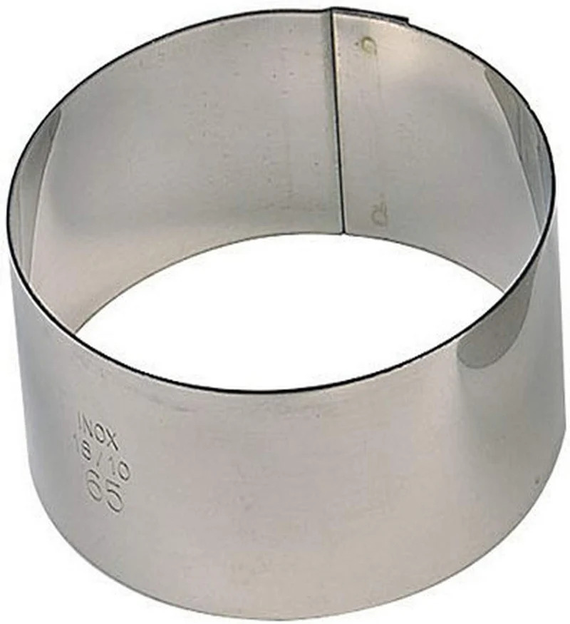 SET 6 Taglia pasta Acciaio inox - 4,0 cm - h 3,0 cm