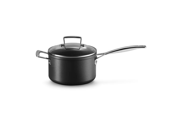 Casseruola con maniglia e coperchio vetro in alluminio antiaderente 18CM / 2.8 L
