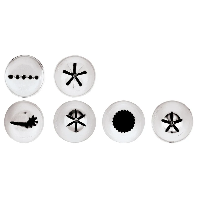 Set 6 Bocchette Assortite - Acciaio inox