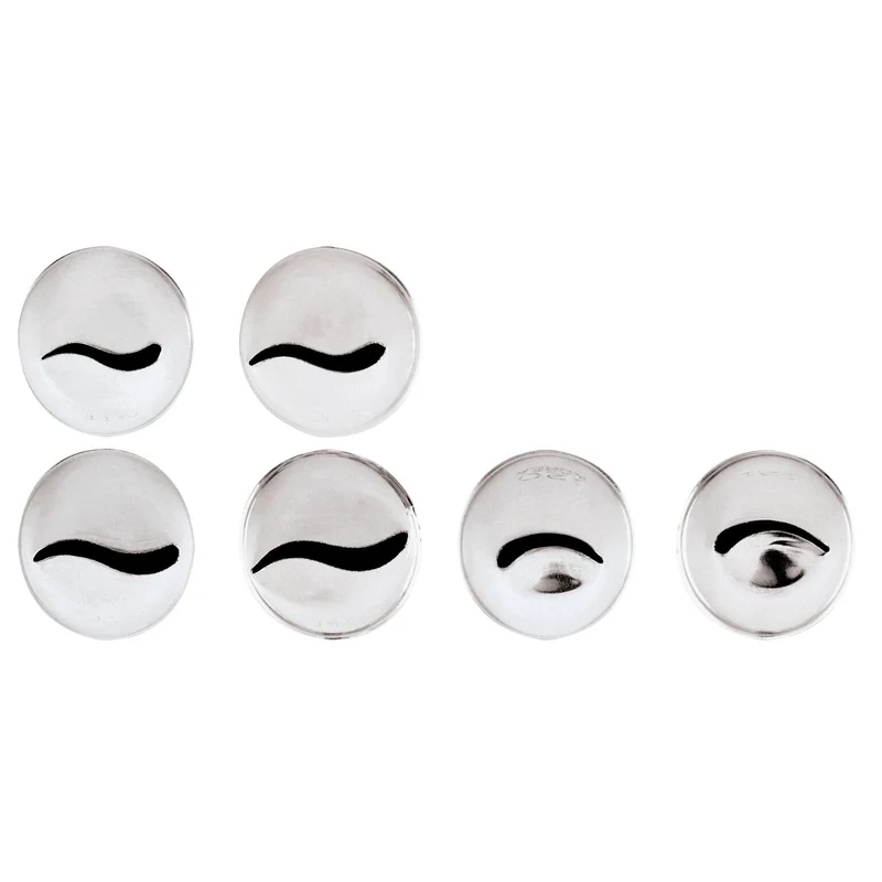 Set 6 Bocchette Assortite - Acciaio inox