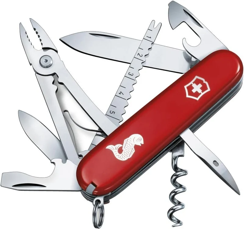 Multiuso - Officer's Knives / Rosso