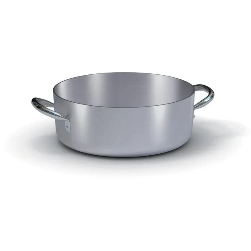 Casseruola Bassa 2 Maniglie in Alluminio - 36cm