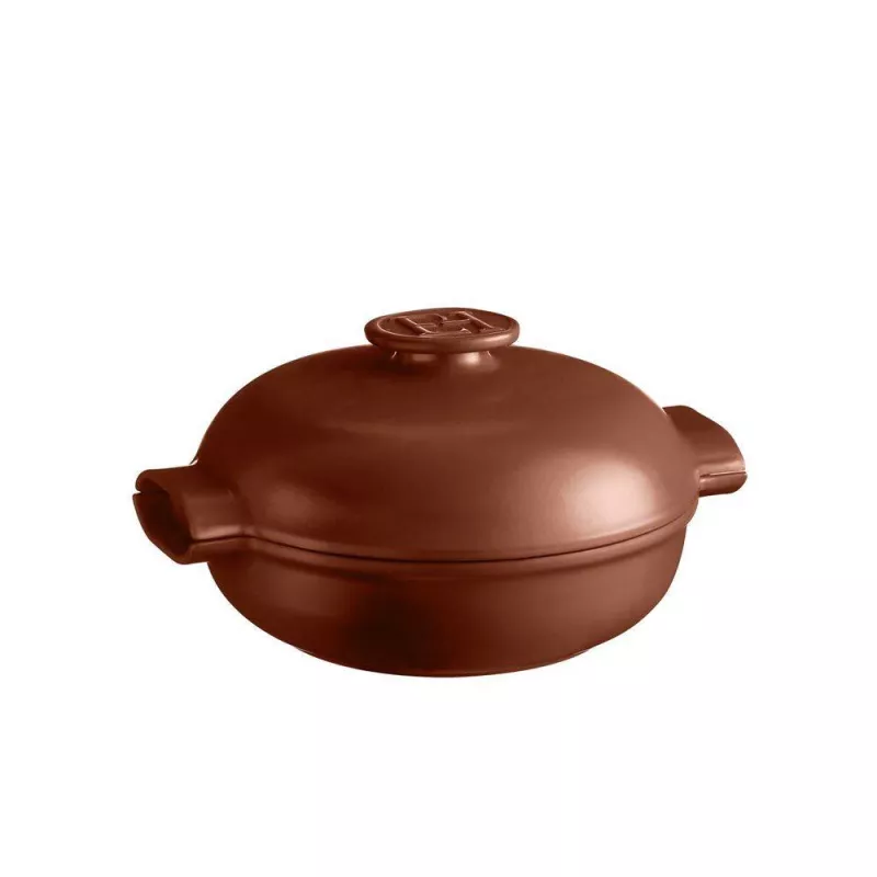 Tegame con coperchio - 2,5L - Sienna Red
